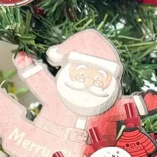 

10 шт. красные рождественские ручки, веерообразные шариковые ручки, подарочные ручки Санта-Клауса, подарки для любителей Рождества