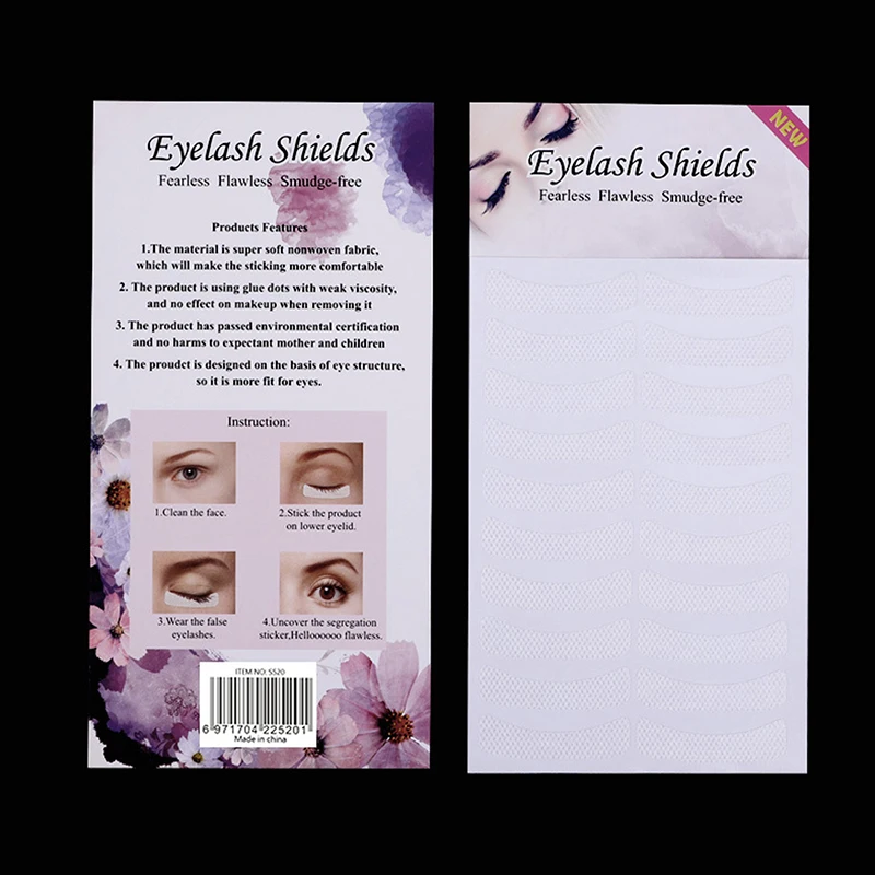 Eye Stickers 100PCS/SET Paper Patches Under Eye Pads For False Eyelash Extension Patches Eye Tips Sticker Wraps Make Up Tools