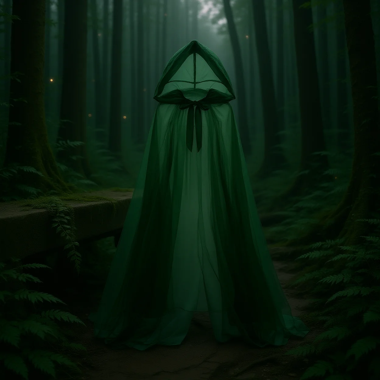 Full Length Cloak Long Mesh Cloak Cosplay Cloak Sheer Ruffle Long Cape For Costume Balls Cosplay Exhibitions Holiday Styling