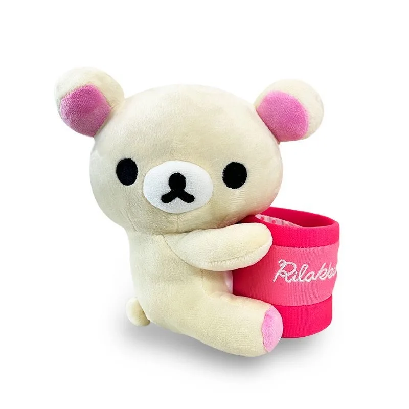 New Cute Anime Rilakkuma Korilakkuma Bear Children Plush Pencil Cases Make up Cosmetic Bags For Women