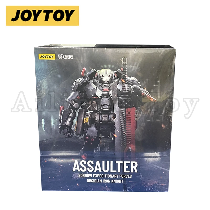 JOYTOY-figura de acción de las fuerzas expedicionales, modelo de asalto del caballero de hierro de obsidiana, Sorrow, 1/18