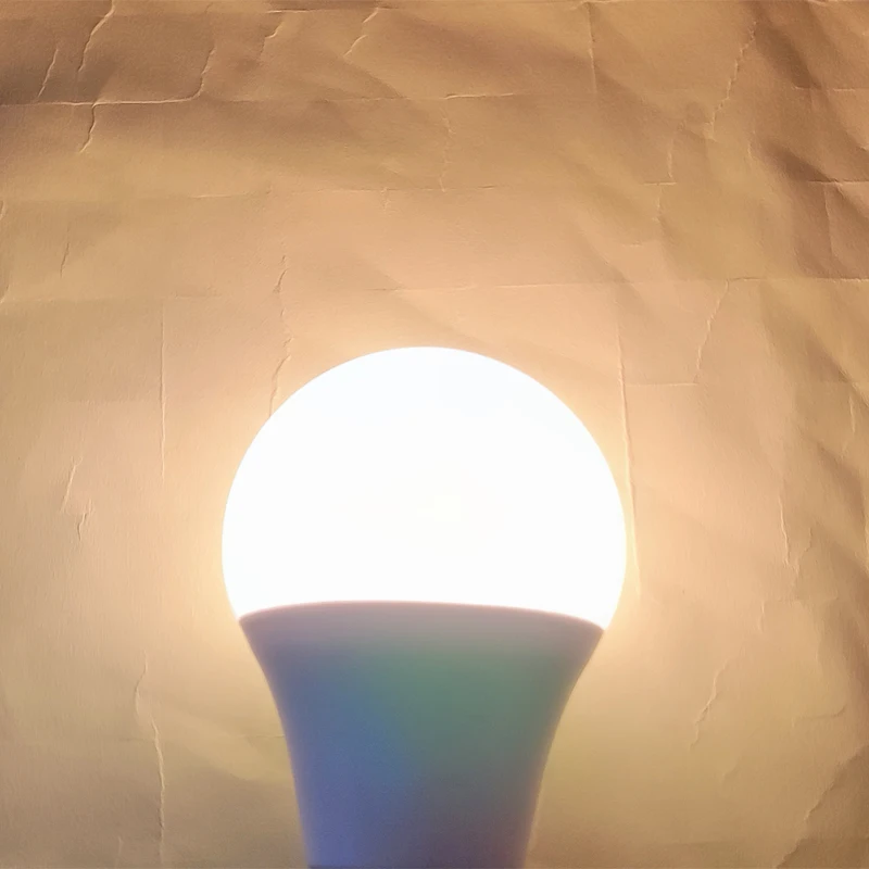 VECLI LED Bulb E27 Screw Mouth 3W5W Warm White 220V Bulb for Bedroom Living Room Stairs Aisle Bathroom LED Energy-Saving Bulb