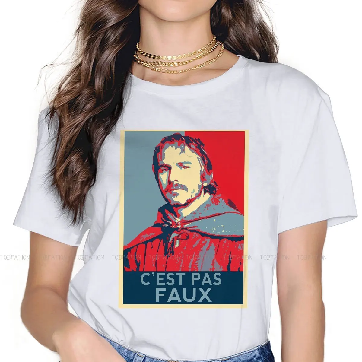 Perceval Hope Style Cest Pas Faux Hip Hop TShirt  Kaamelott Streetwear Comfortable T Shirt Women Short Sleeve Special Gift Idea