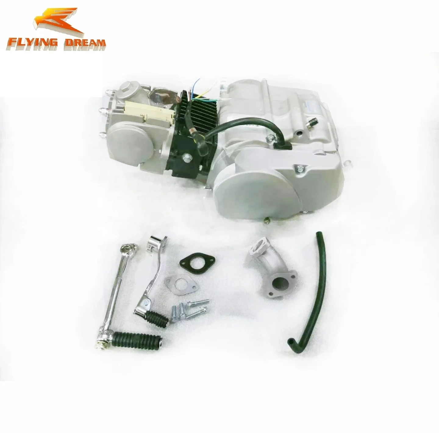 For Pit Dirt Bike Engine Lifan 110cc Engine for Semi-auto Clutch LF110cc Engine Assy