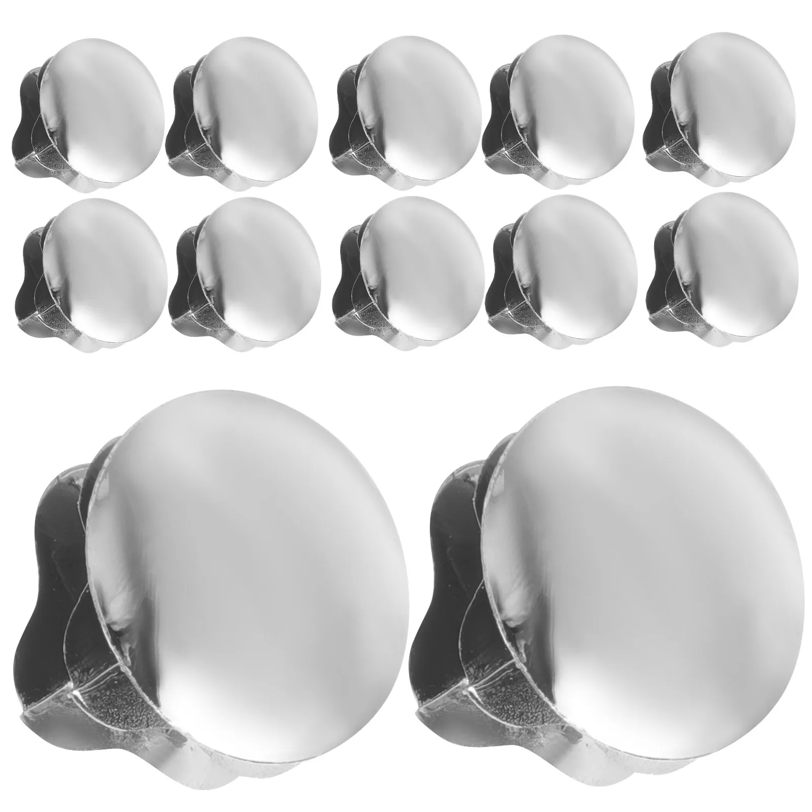 20Pcs Electroplated Pipe Plugs Plastic Hole Insert End Caps Tubing Pipe Post Seal Covers Caps Plastic Chair Leg Protectors - view 2