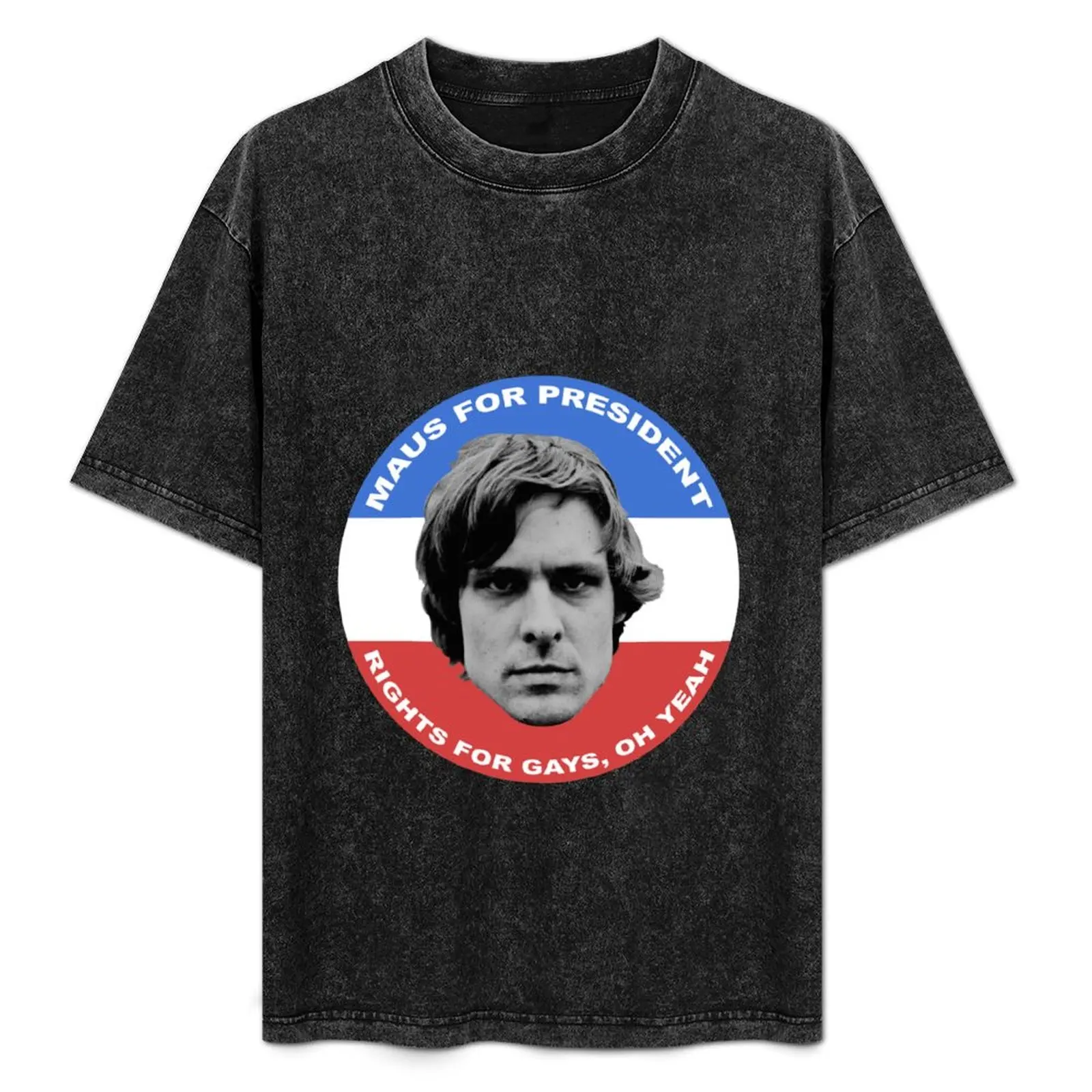 

Maus for President T-Shirt Plus Size Summer Casual T-Shirt