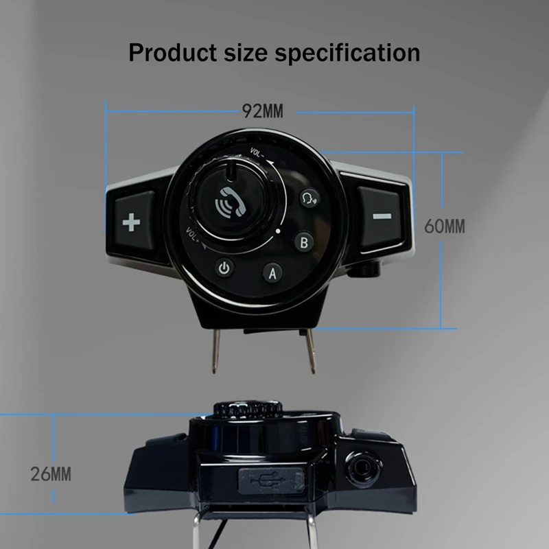 RISE-ชุดหูฟังรถจักรยานยนต์หมวกกันน็อค Bluetooth5.0 หูฟังไร้สายชุดหูฟังเพลงรถจักรยานยนต์ขี่จักรยานชุดหูฟังโทร