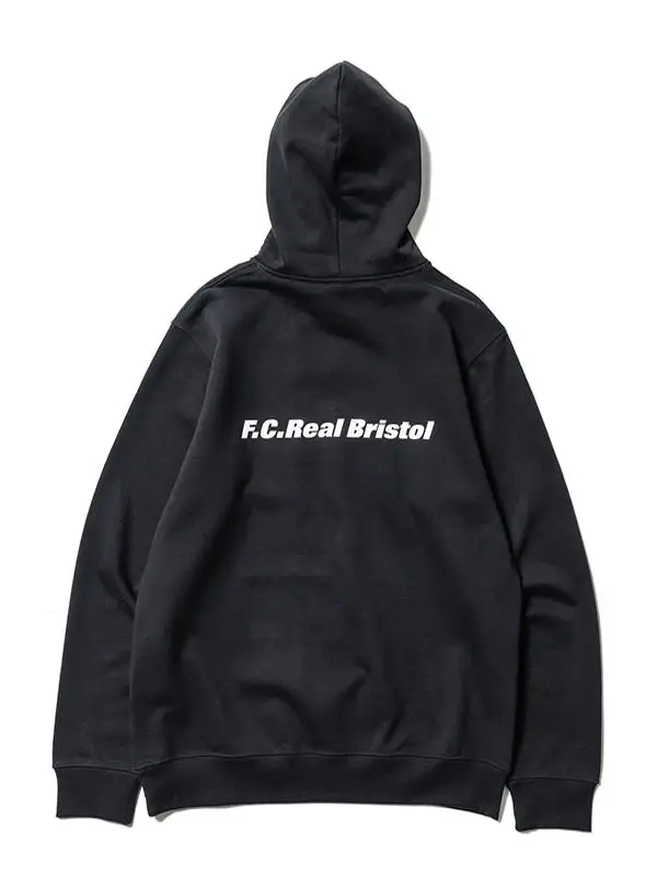 هودي سويت شيرت F.C.Real Bristol X BLUE LO بتصميم أنمي تعاوني، نمط للجنسين، قصة فضفاضة، أكمام طويلة، خريف وشتاء