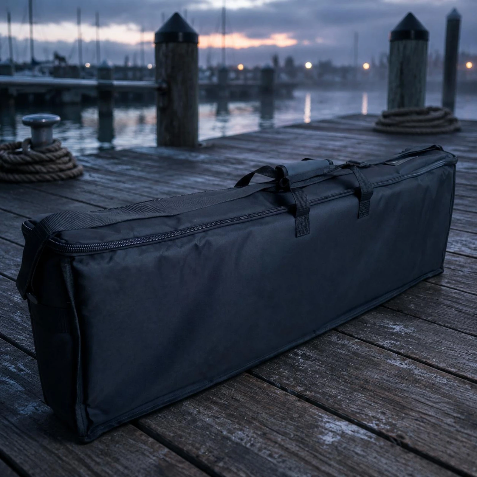 Hydrofoil Bag Black Safeguarding Bag Carrying Case Padded Storage Item Rectangular for Transport view 6