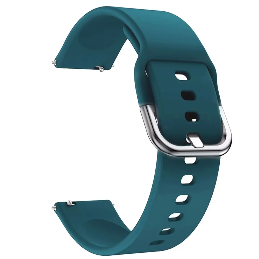 22mm Silicone WatchBand Strap For RealmeWatch 3 Pro Watch Wristband For Realme Watch S / S Pro Bracelet WirstStrap