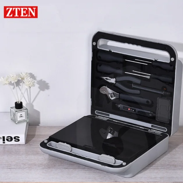 

ZTEN Protable Electric Impact Drill Brushless Motor 2-speed Power Tool Sets Drill Tool Box Multifunctional Hammer Wrench Toolbox