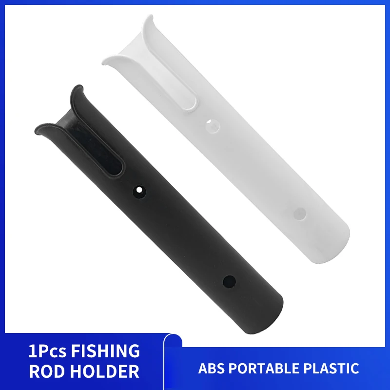 ABS Portable Lightweight Fishing Rod Holder Plastic Rack Pole Tube Mount Bracket Socket Fishing Marine Yacht Boat Accessorie