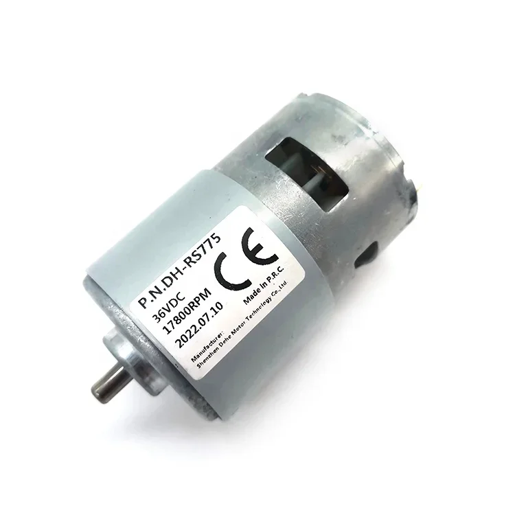 Olive Harvester Motor DH-RS775PH 36V DC 17800RPM 1.5A 150W DC Motor Olive Harvester