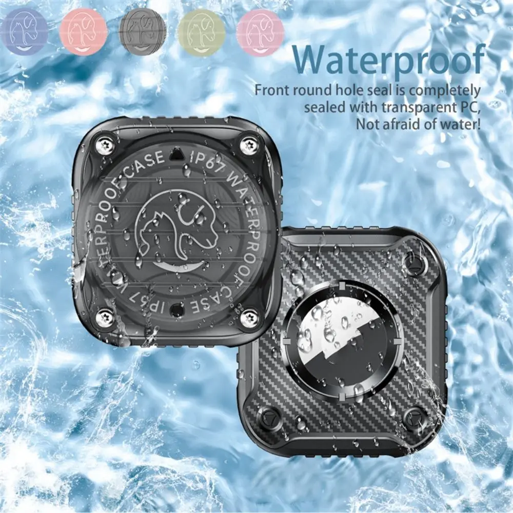 Водонепроницаемый защитный чехол, легкий держатель для ошейника для собак, портативный полный защитный чехол для трекера для домашних животных для AirTag