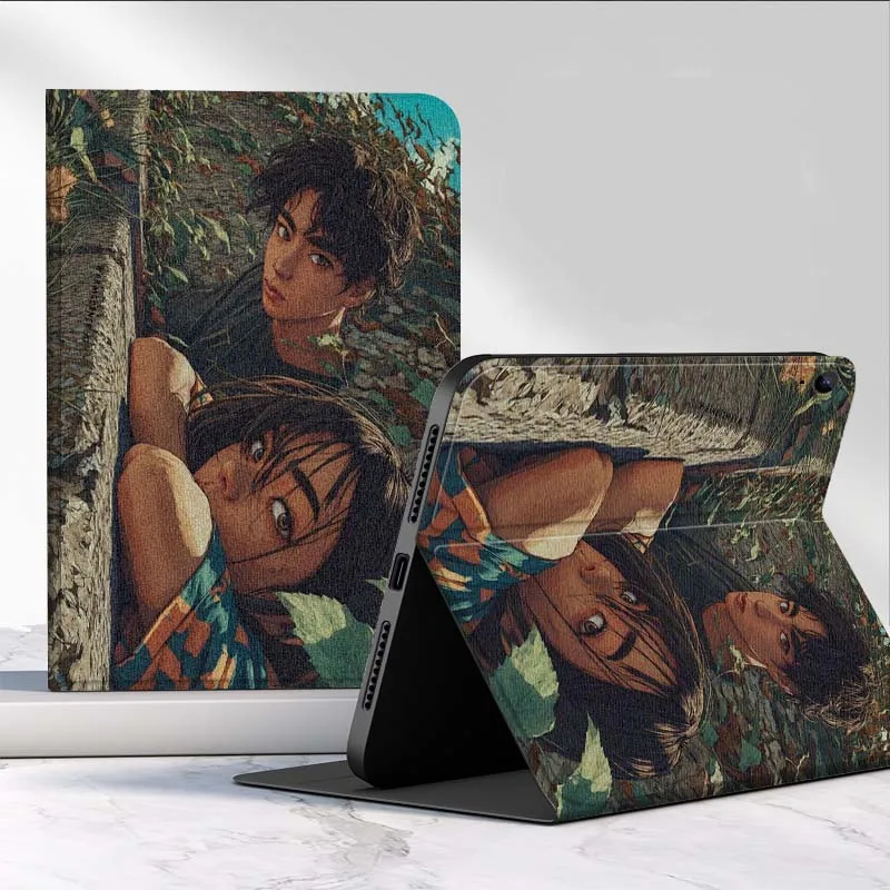 

Attack on Titan Couples Art For Samsung Galaxy Tab A7 A A8 A9 A11 S6 S11 10.1 10.4 10.5 Inch Lite PLus Tablet Case