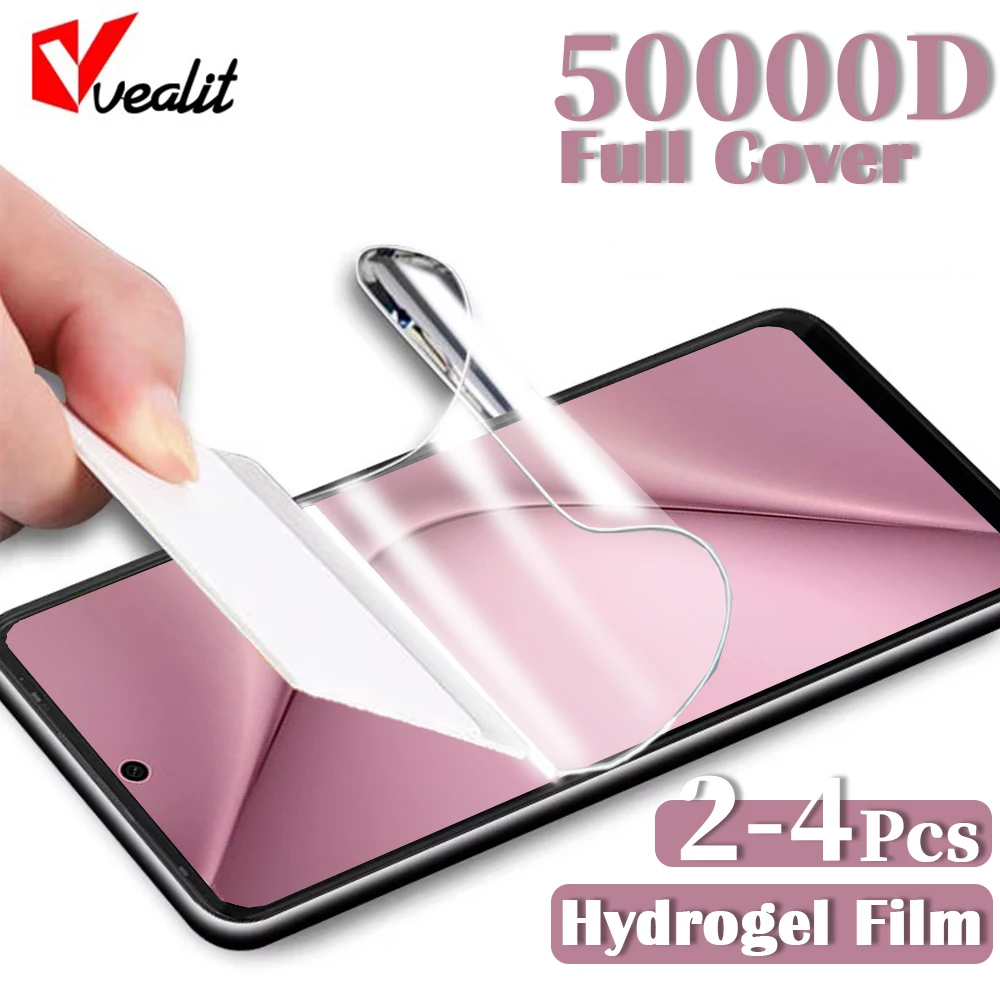 

2-4Pcs Soft Silicone Hydrogel Film For Huawei Pura 70 P50 P40 P30 P20 Lite Screen Protector For Mate 20 30 40 50 60 Not Glass