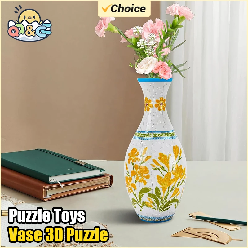 

Puzzle Design Made Plastic Home Decoration and Flower Arrangement Housewarming Kids Toys Children Adults Chritmas New Year Gifts