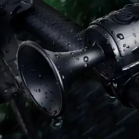 

Bicycle Bell Electronic Horn Loud Warning Sound ABS 120db Safety Electric Bell IPX4 Speaker Alarm Ring For Scooter Road Bike