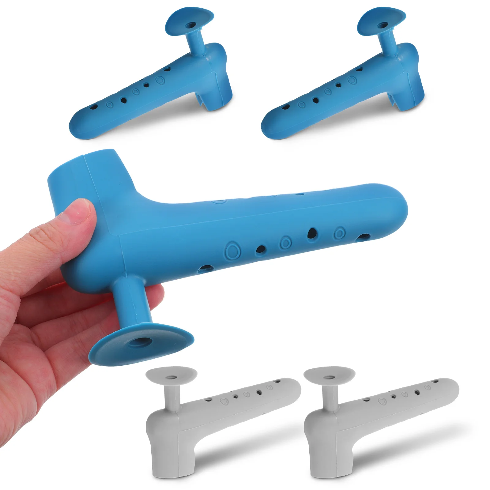 

4 Pcs Business Door Handle Protective Cover Child Silica Gel Baby Safety Equipment