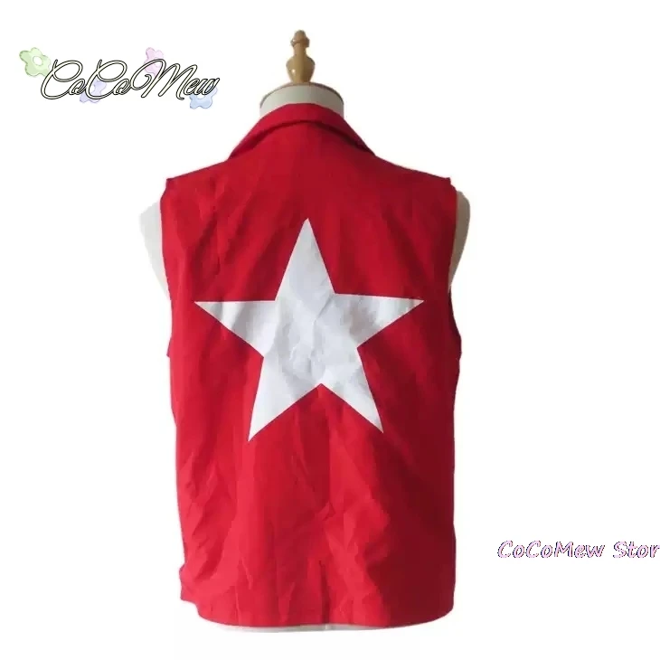 KOF King of Fighters Fatal Fury Terry Bogard chaqueta chaleco juego Cosplay disfraz Halloween carnaval fiesta disfraz