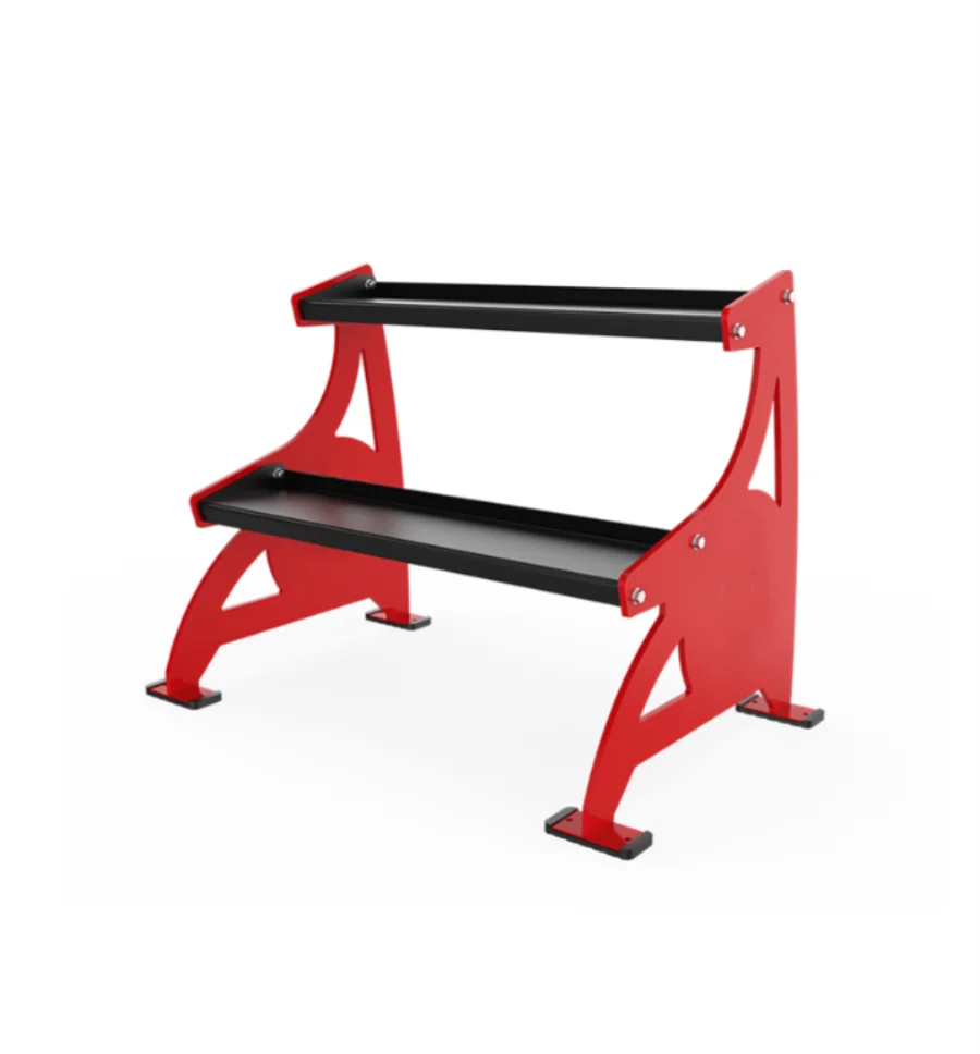 

High Quality Gym Equipment Fitness Kettlebell Rack Storage 2 Tier Kettlebell Racks