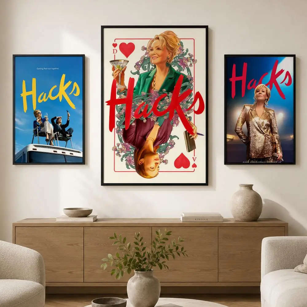 Show H-hacks season Poster Waterproof PVC Wall Poster, Peel-and-Stick HD Art for Living Room, Bedroom and Shop