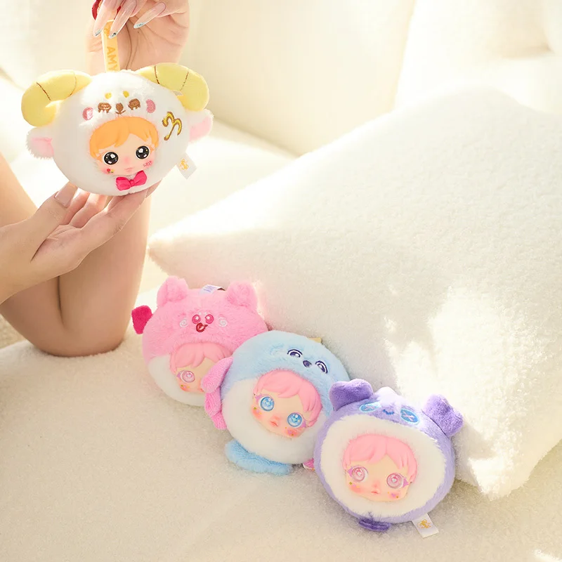 100% حقيقية ايمي صغيرة اثني عشر زودياك سلسلة صندوق أعمى شعبية دمية فتاة هدية العصرية اللعب لطيف أفخم قلادة عطلة اللعب الهدايا ﻿