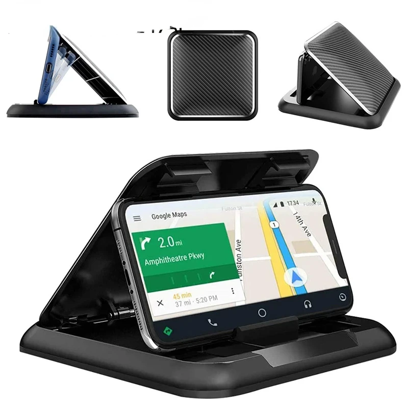 

ftvae Dashboard Holder for Phone Universal Car Phone Holder Mount Anti Slip GPS Navigation Support Auto Smartphone Stand Car Goo