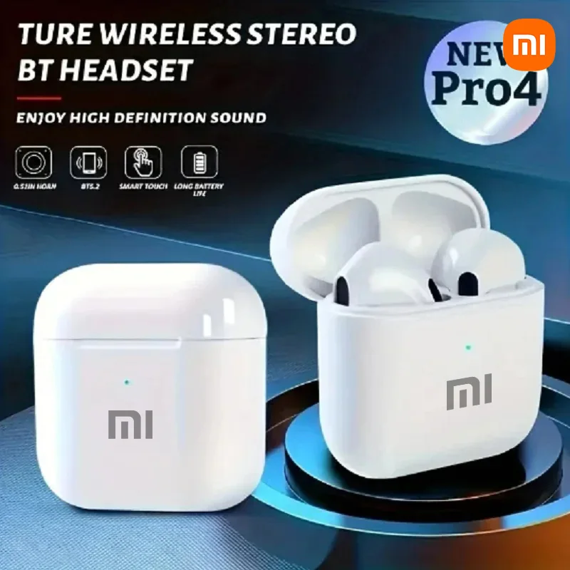 XIAOMI Pro4 Wireless Earphones In Ear Bluetooth Earbud Active Noise Reduction Headphones Lossless HIFi Sound Quality Headsets