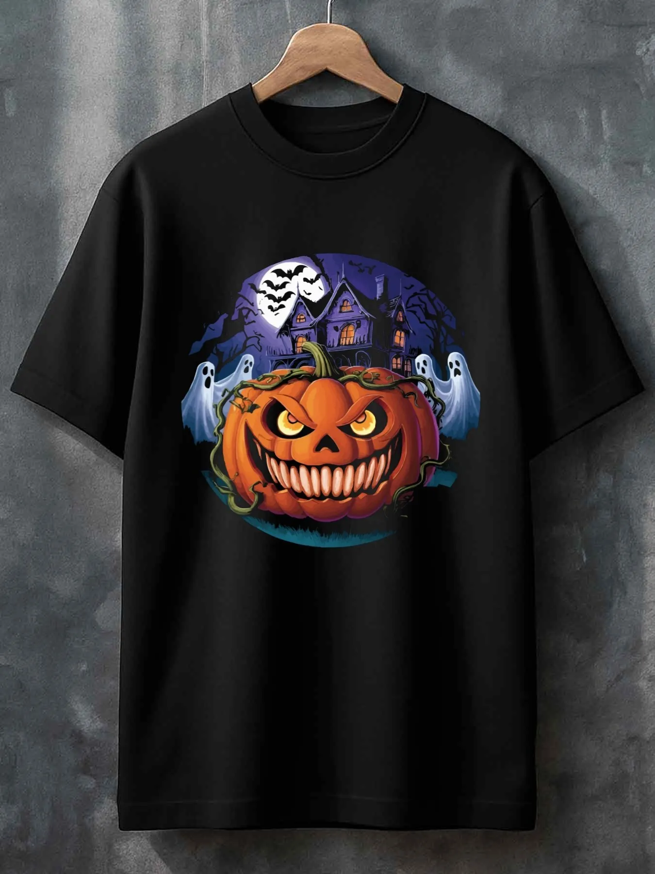 

Top Pick Local1 Pack Men's 180gsm 100% Cotton Halloween T-Shirt