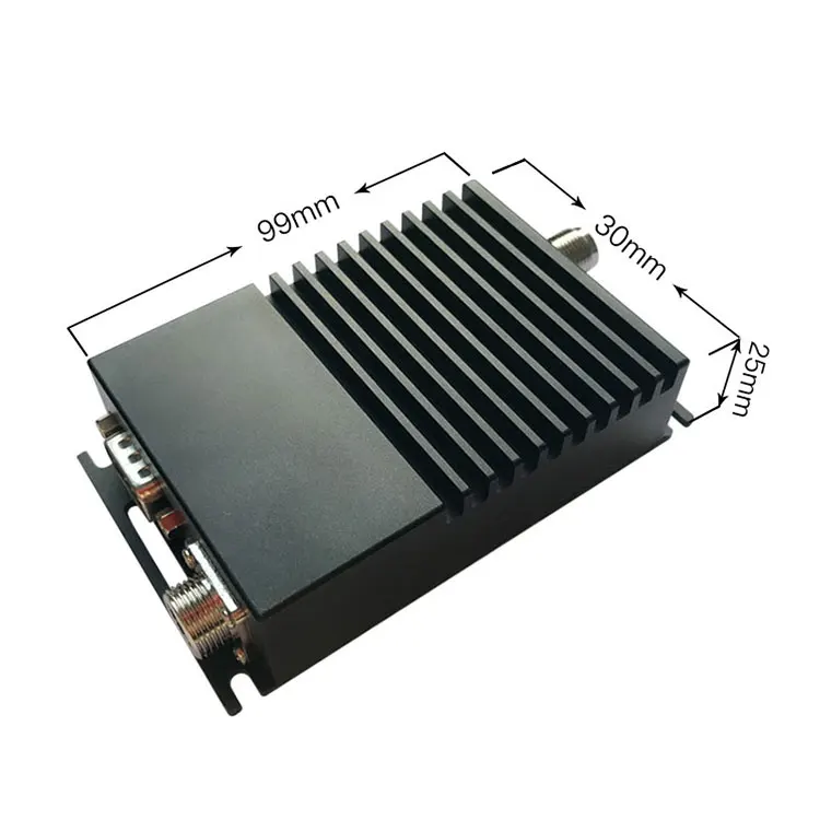 115200bps VHF-Sender RS232 RS485 Radio UHF-Modem 5W Drahtloser Datensender und Empfänger