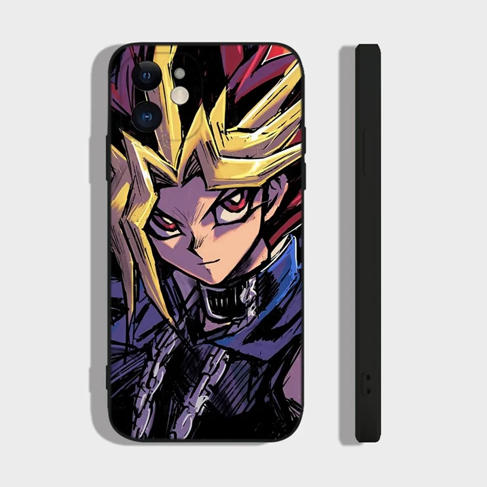 Anime Y-Yu Gi Oh OCG Phone Case For iPhone 16,15,14,13,12,11 Plus,Pro,Max,XR,XS,X,7,8 Plus,SE,Mini Silicone Soft