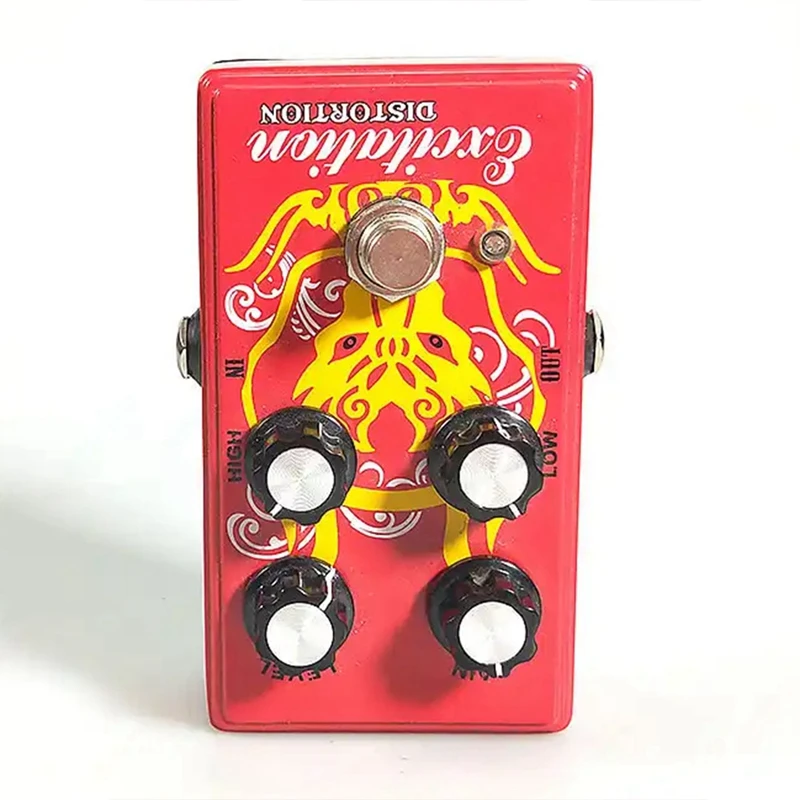 Electric Guitar Effect British Distortion Effect Pedal Built-In FET Transistor,Distortion Tone Guitar Pedal