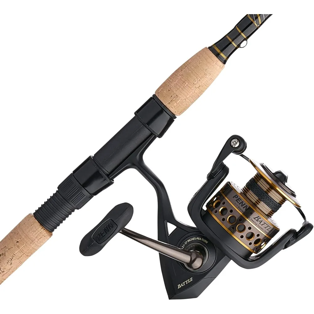 

Battle Spinning Reel and Fishing Rod Combo