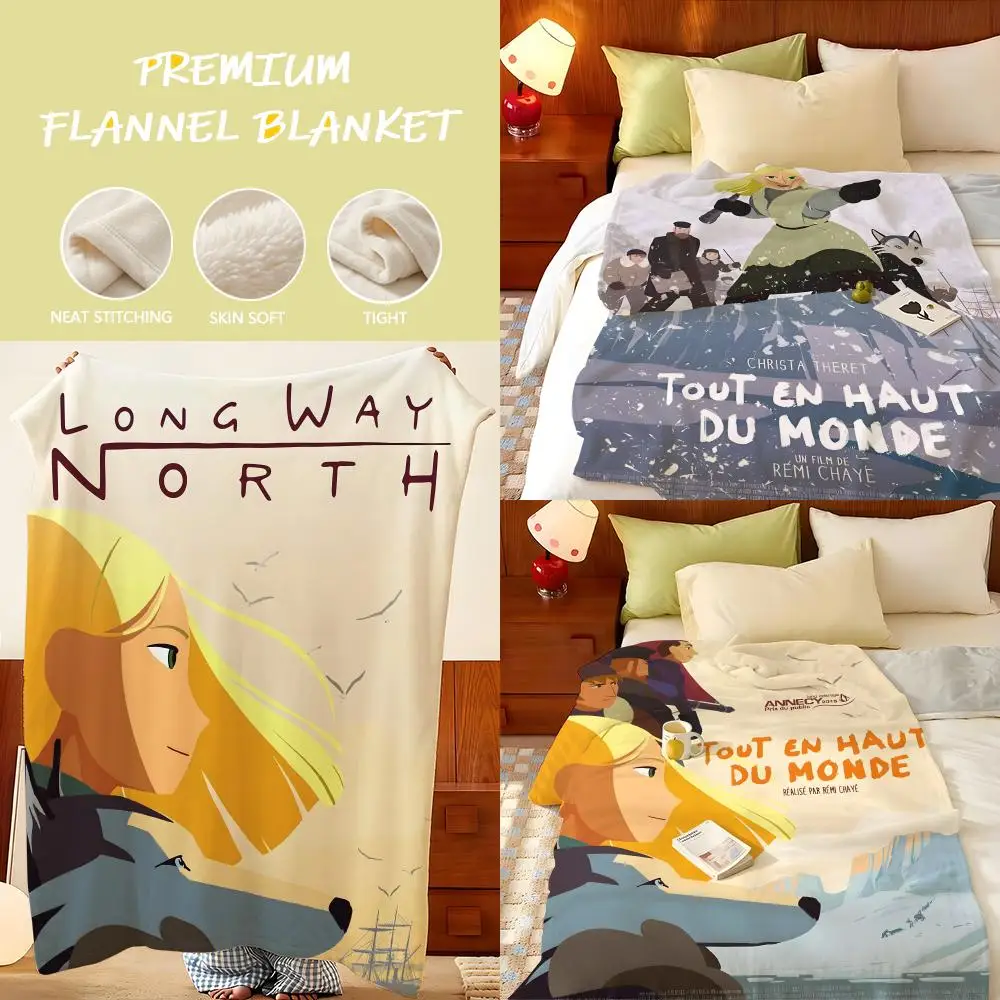 Game L-Long W-Way N-North Throw Flannel Throw Blanket, Lightweight Cozy, Durable Washable cute Cool