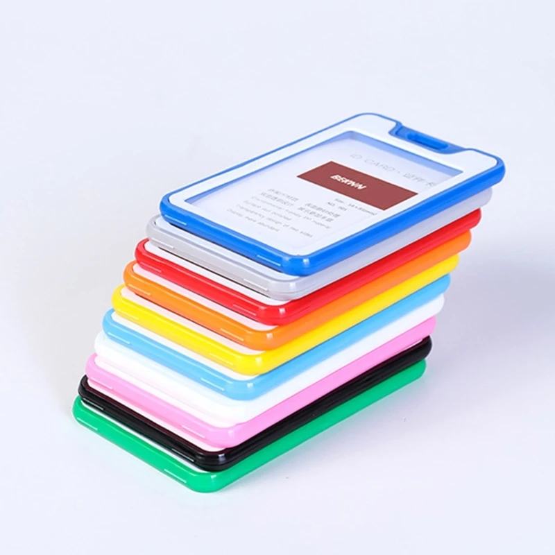 Bộ vỏ đựng thẻ chống nước có dây buộc Dung lượng 5 thẻ cho nhân viên văn phòng Thẻ Thẻ truy cập Thẻ xe buýt Dropship