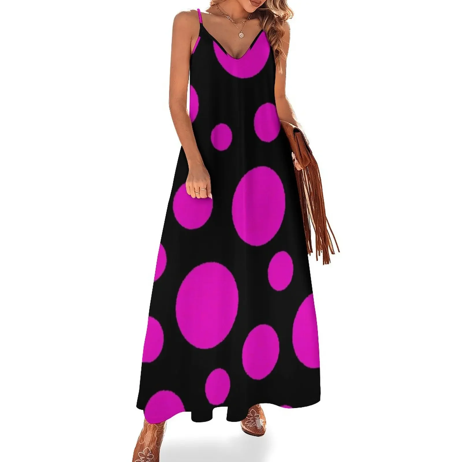 

Magenta Sleeveless Dress dresses for women 2024 Party dresses for women women dress prom dresses