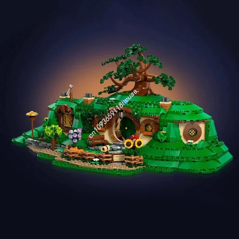 2025 ใหม่ ห่วงแหวนแห่งกษัตริย์: บ้านโมดูลาร์ในชิร์ ชุดตัวต่อโมเดล Moc ของเล่นตัวต่อสร้างสรรค์ DIY ของเล่นเสริมพัฒนาการสำหรับเด็ก ของขวัญสำหรับเด็ก