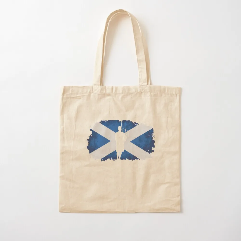 Bagpipe / Scotland - flag / flag / country flag Tote Bag shopping bag logo shopper bag women canvas Lady