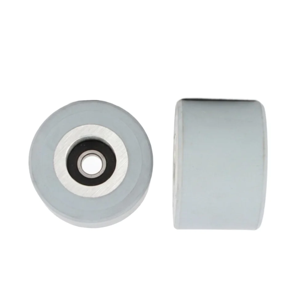 Rubber Press Wheel Assembly for Edge Banding Equipment Featuring Balanced Weight Distribution and Low Rotational Resistance