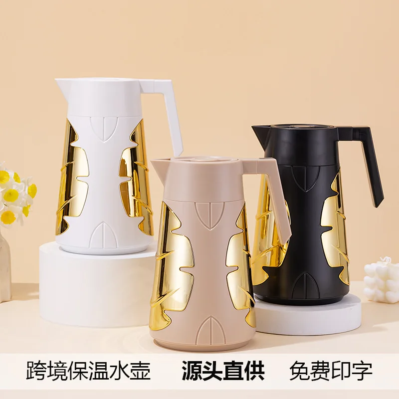 

VacuumFlask Thermal Insulation Kettle Large Capacity Thermos Glass Liner Dormitory Thermos Design Boiling Water Bottle