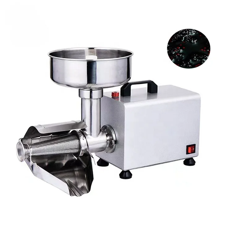 

Commercial Fruit Jam Producing Machines-New Commercial Mango Jam Strainer Home Use Restaurant Food Shop Motor Core