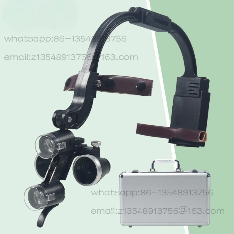 

Magnifying glass 2.5x 3.5x single battery with LED surgical light medical light