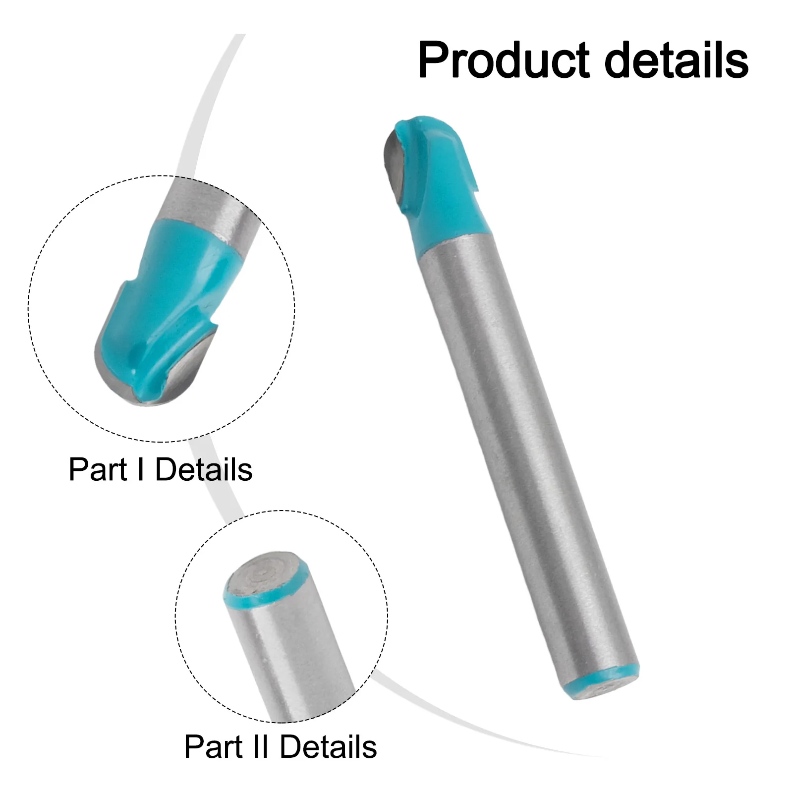 

Фреза концевая шаровая 6 мм с круглым носом для ЧПУ станков по дереву, для плавной обработки МДФ и фанеры, 1 шт.