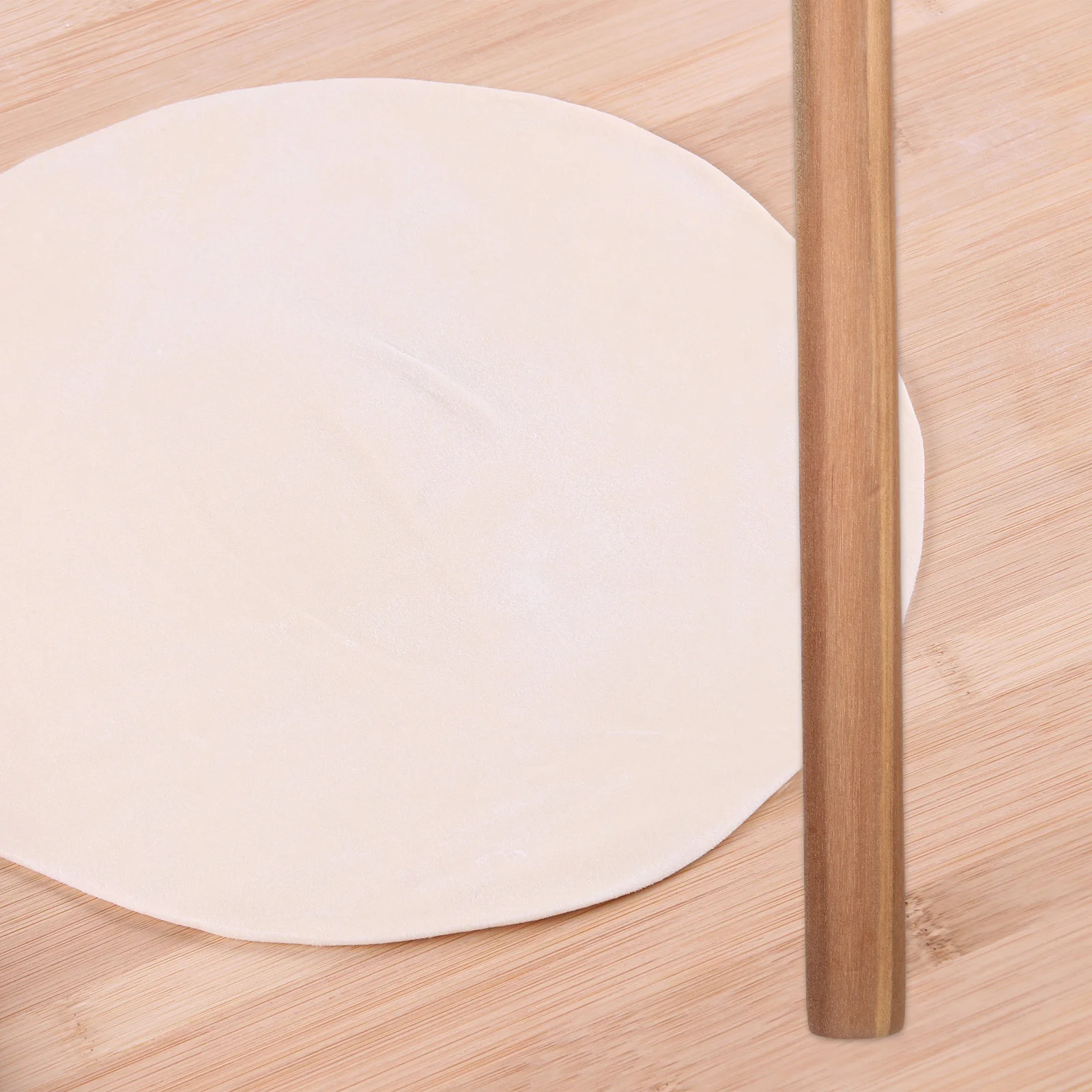 

Wooden Rolling Pin For Dough Heavy Duty Solid Wood Roller Thick Design Pizza Pastry Cookies Baking Tool Kitchen Essential