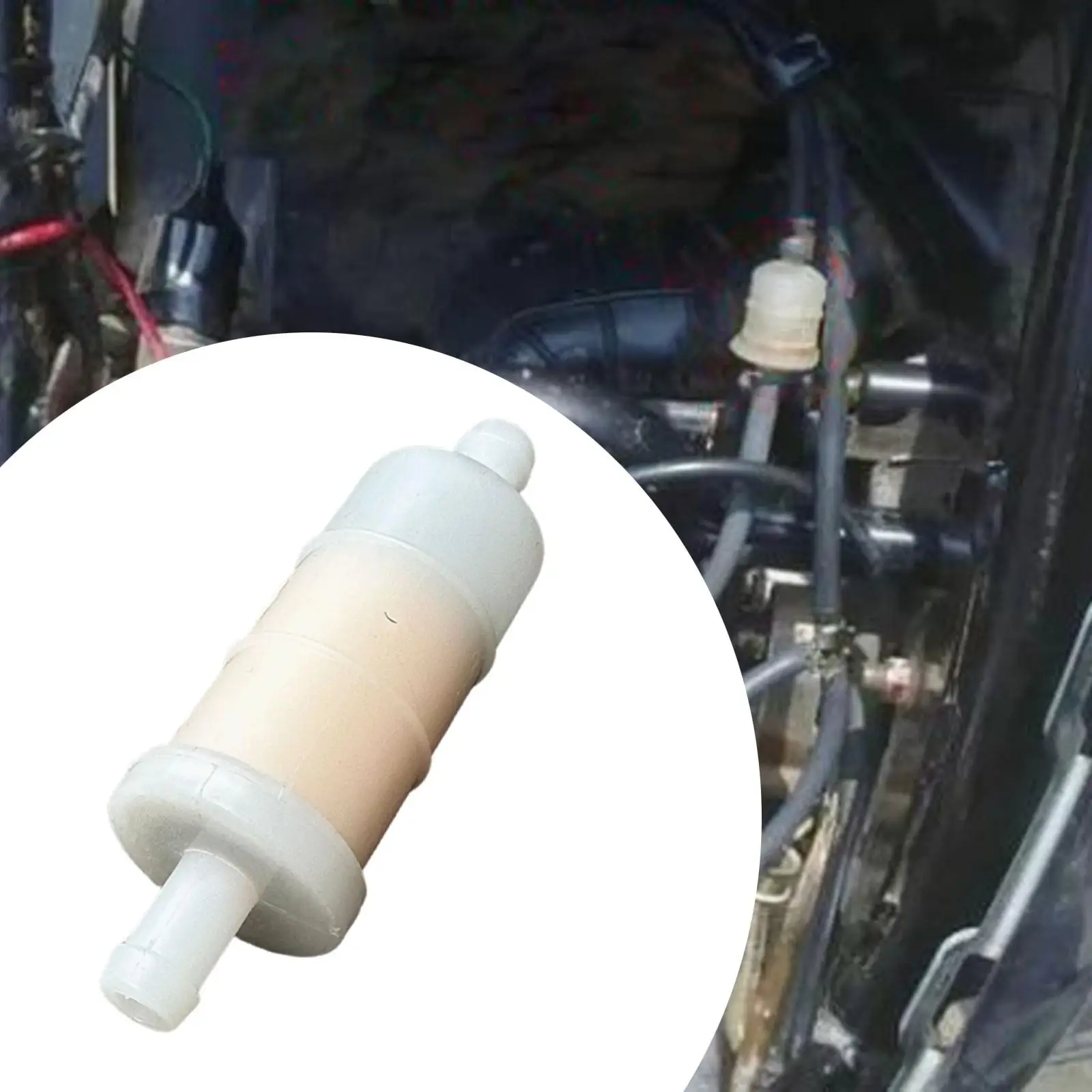 

Motorcycle Petrol Gasoline Oil Filter Motorcycle Replacement Accessories Replaces Stable Performance Sturdy Easy to Install