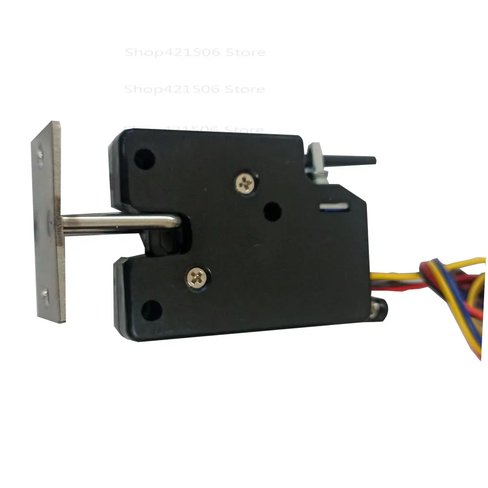 DC12V  5v small electric control cabinet door lock mini electromagnetic lock storage cabinet electric lock electronic lock image 3