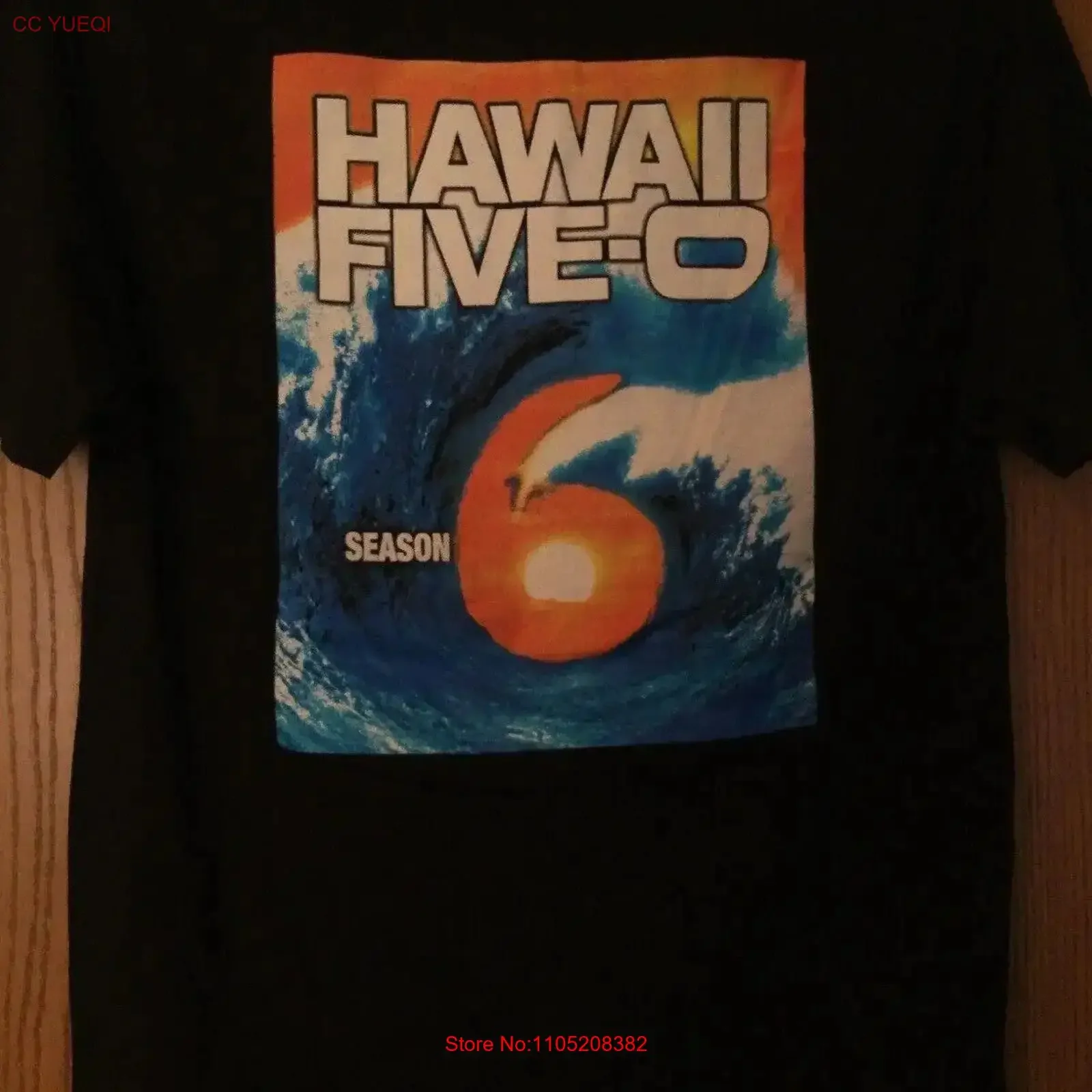 

Черная футболка Hawaii Five O Season 6, фильм экипажа, L AAA, винтажная, мягкая, растянутая, стильная, модная, дышащая