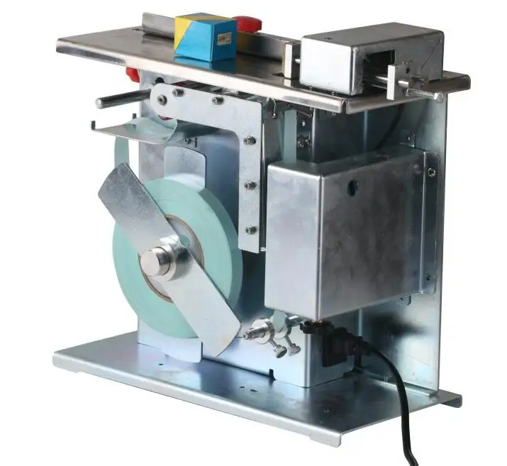 Right Angle Sealing Labeling Machine Carton Transparent Anti - Tamper Labeling Machine 90 Degree Labeling Machine