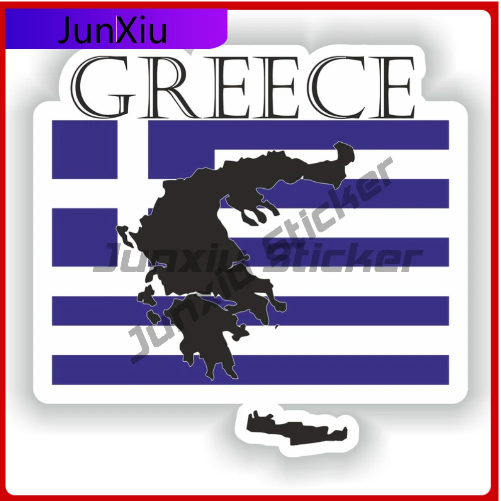 

Greece Country Project Long Lasting Vehicle Sticker For Boat Wall Sun Protection Decoration Auto Accessories Exterior Vinyl